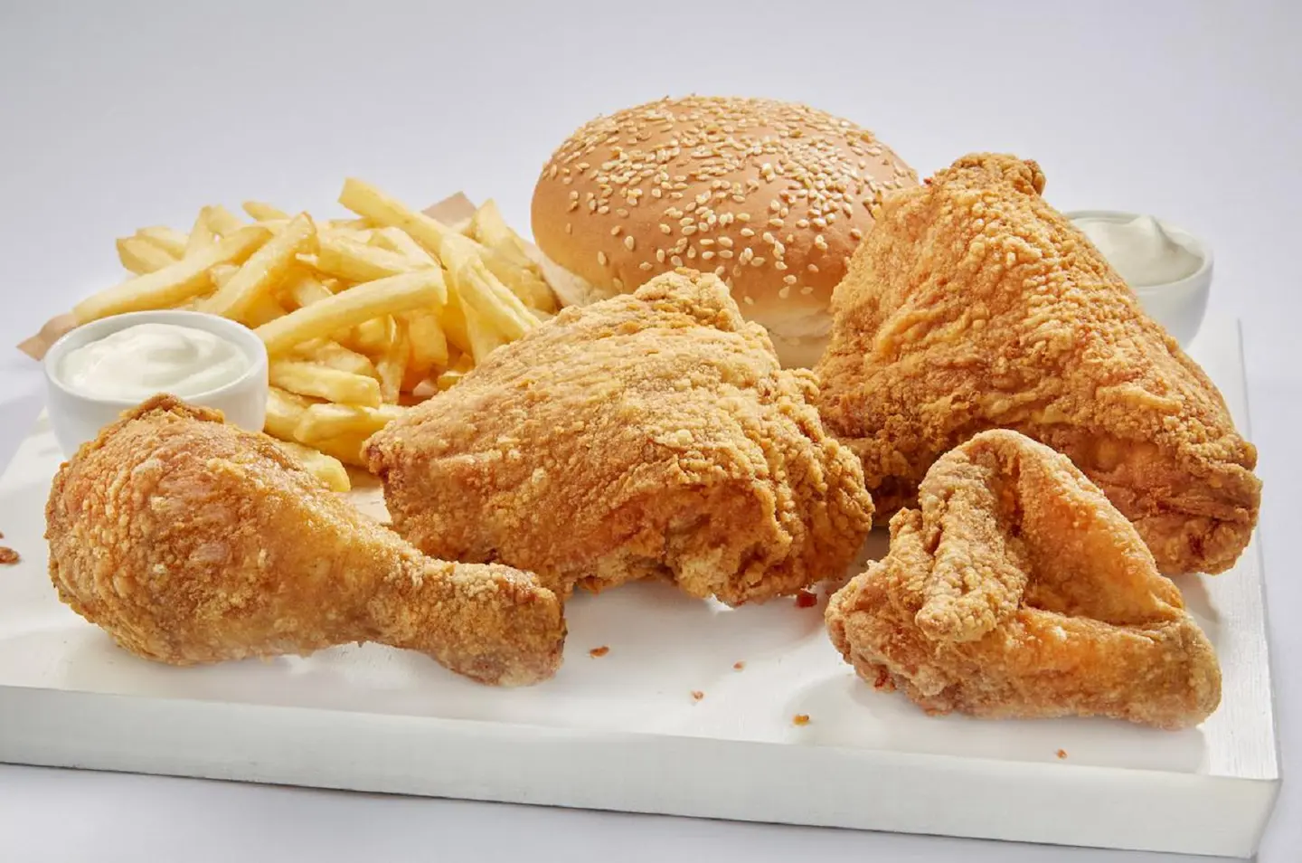 Albaik 4 Piece Chicken Meal